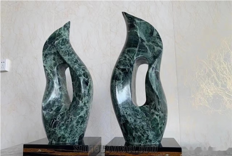 Verde Rameggiato Marble Finished Product