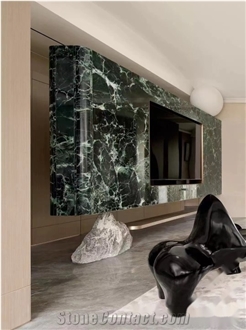 Verde Rameggiato Marble Finished Product