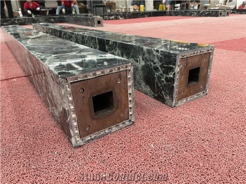Verde Rameggiato Marble Finished Product