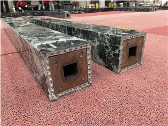 Verde Rameggiato Marble Finished Product