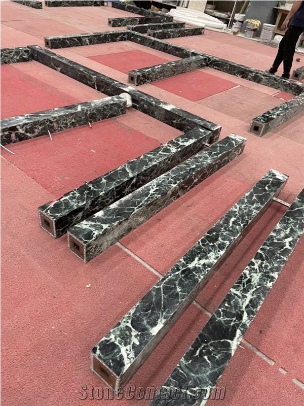 Verde Rameggiato Marble Finished Product