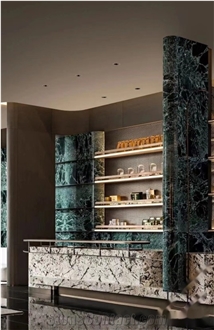 Verde Saint Nicolaus Marble Finished Product