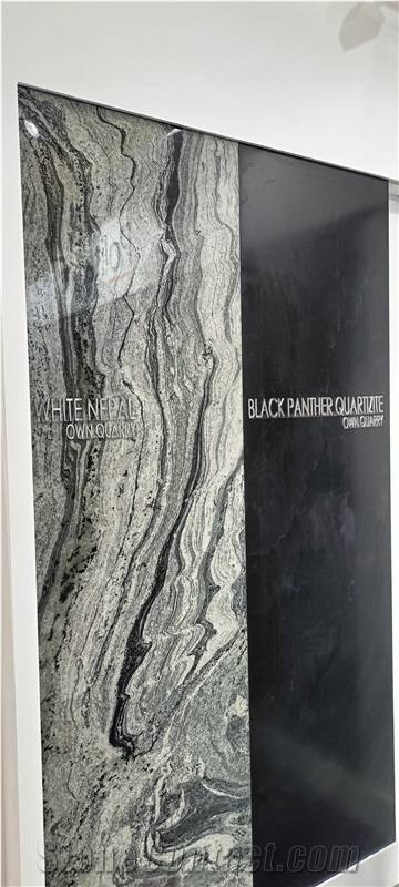 White Nepal Granite Slab