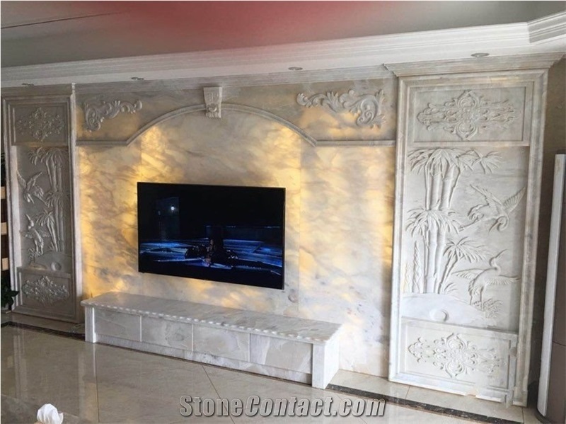 White Rhino Marble Finished Product