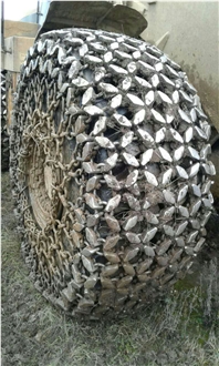 CAT980 Wheel Loader Tire Protection Chains