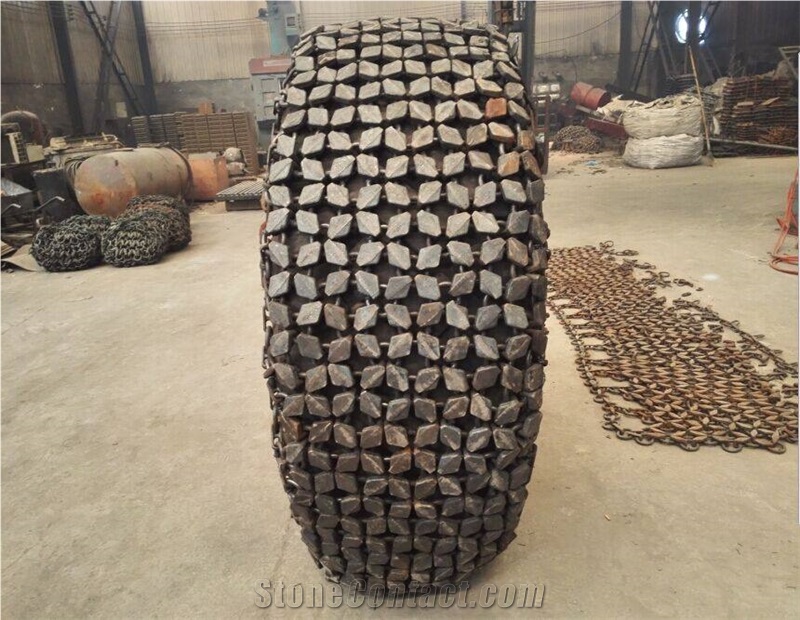 CAT980 Wheel Loader Tire Protection Chains