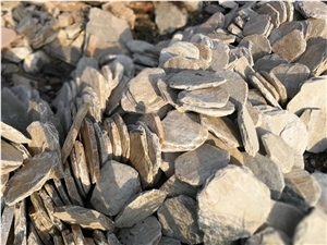 Outdoor Natural Round Slate Garden Stepping Stone