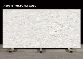 White Quartz Solid Surface Engineered Stone