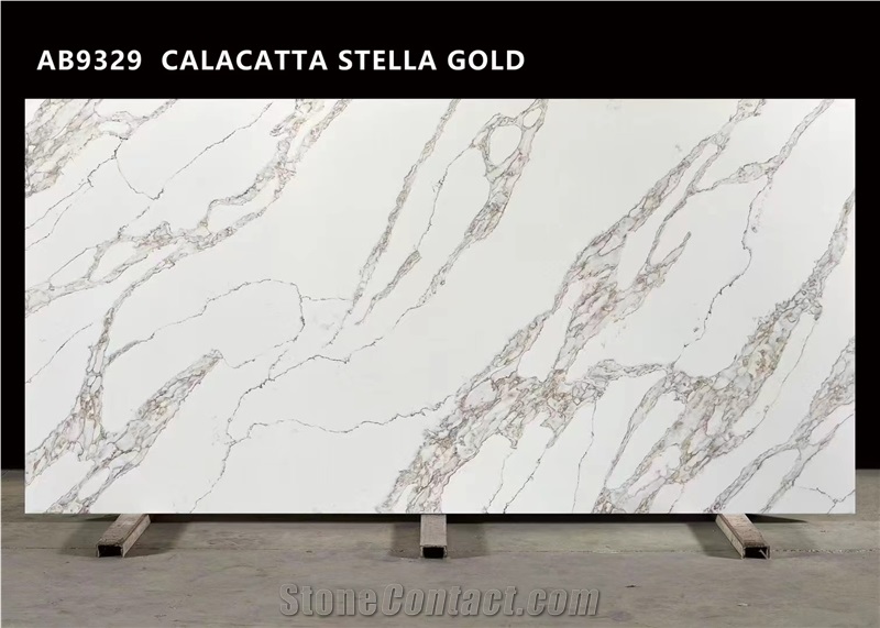 White Quartz Solid Surface Engineered Stone