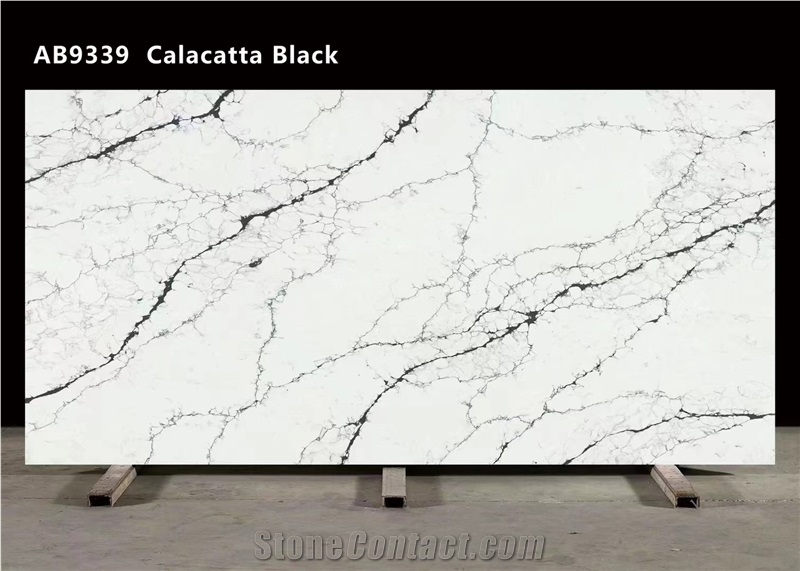 White Quartz Solid Surface Engineered Stone