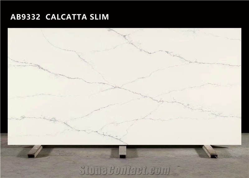 White Quartz Solid Surface Engineered Stone