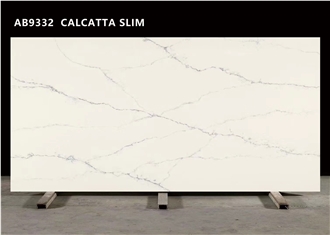 White Quartz Solid Surface Engineered Stone