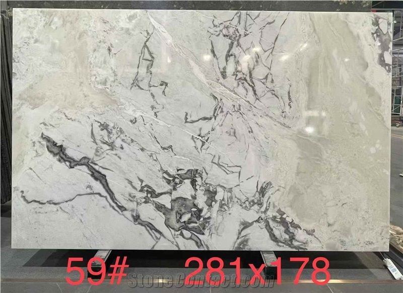 Dover White Marble Slabs