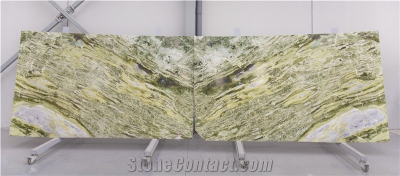 Ancient Green Marble Slabs