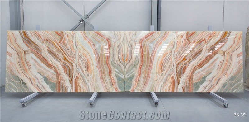 Arcobaleno Onyx Slabs