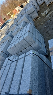 Grey Granite Road Curbstone