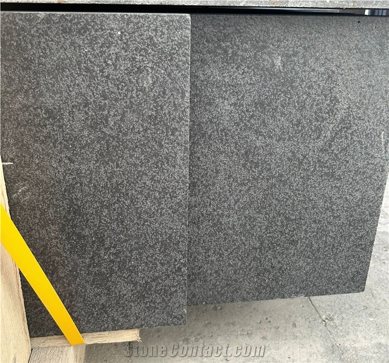 DS Stone - Black Basalt Brushed Tiles