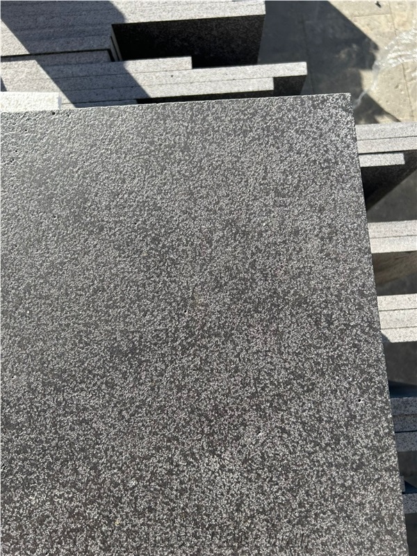 DS Stone - Black Basalt Brushed Tiles