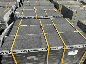 DS Stone - Black Basalt Brushed Tiles
