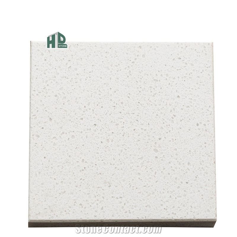 Artificial Crystal White Quartz Slabs