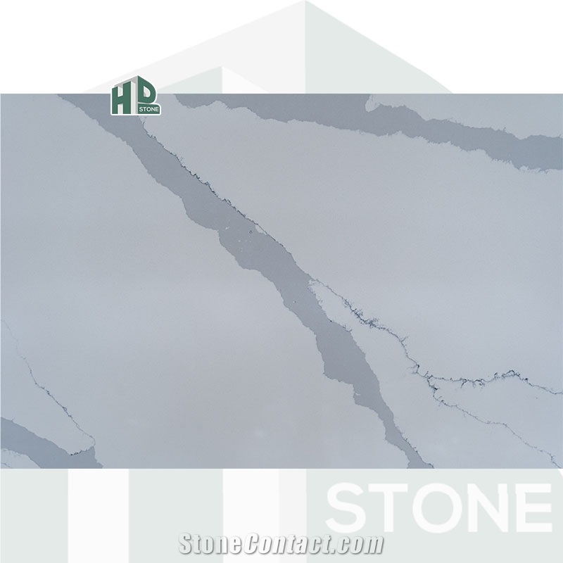 Artificial Stone Polished White Quartz Slabs