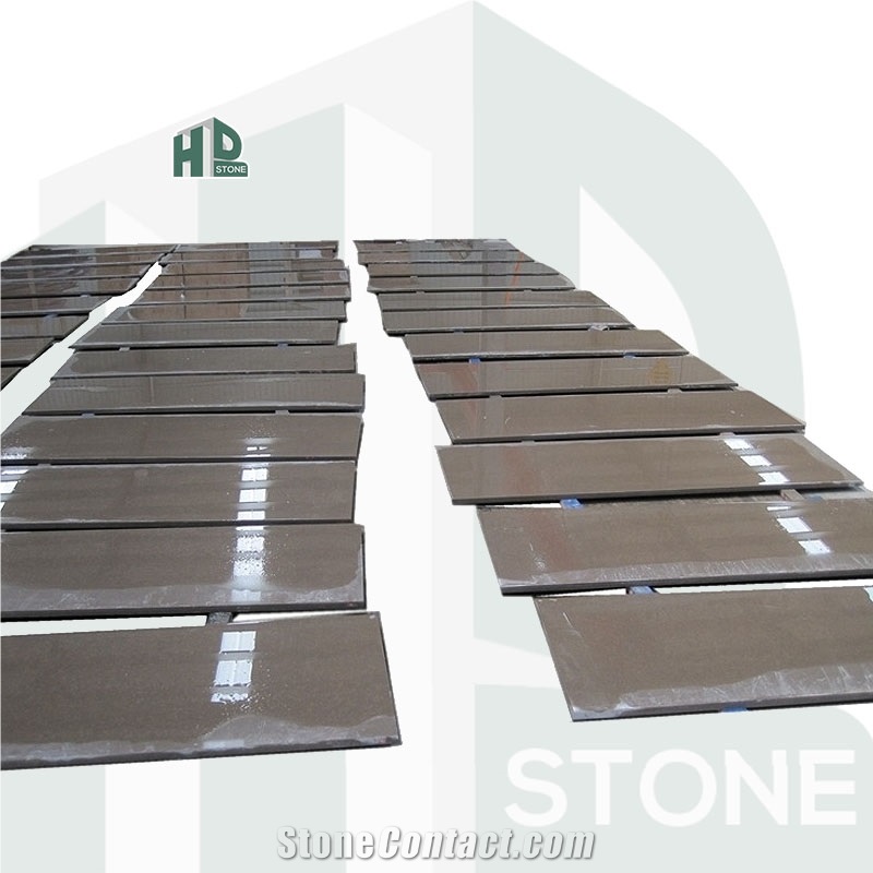 Brown Quartz Stone Countertops Artificial Stone Countertop