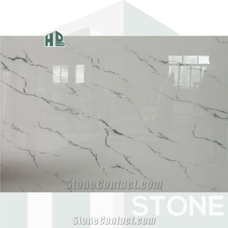 White Nano Slabs And Tiles Crystallized Stone Panels