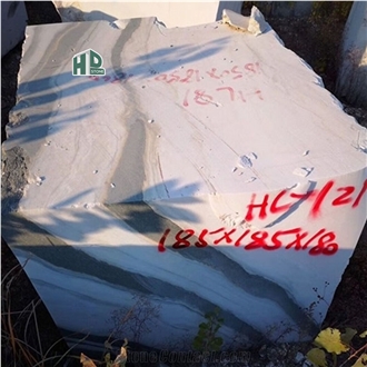China Panda White Marble Stone Block Marble Block
