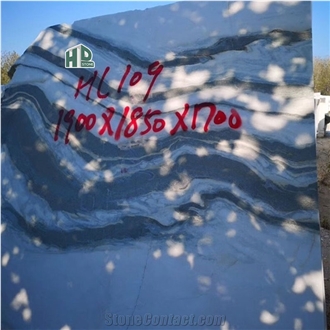China Panda White Marble Stone Block Marble Block