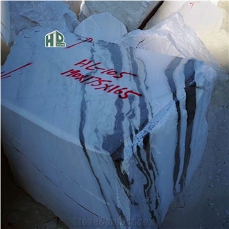 China Panda White Marble Stone Block Marble Block