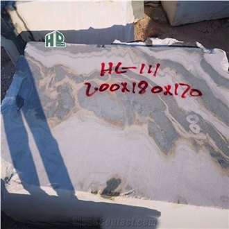 China Panda White Marble Stone Block Marble Block