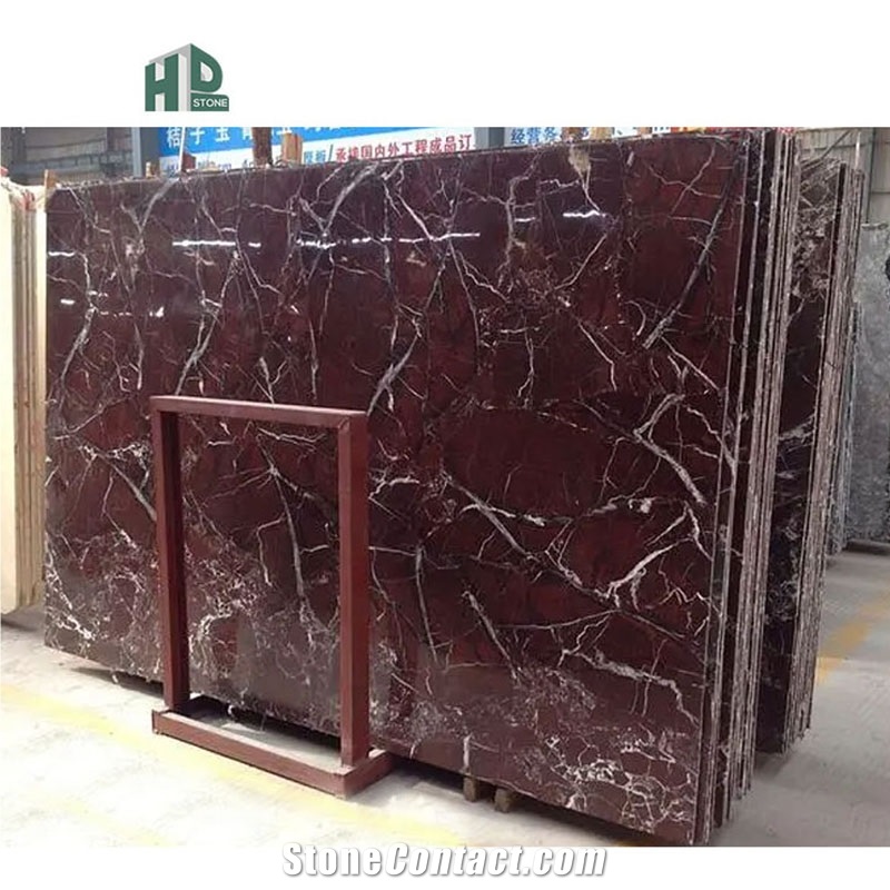 Factory Wholesale Rosso Levanto Marble Slabs And Floor Tiles