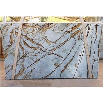 Luxury Natural Blue Roma Quartzite Slabs & Tiles