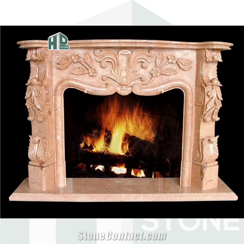 Marble Fireplace Natural Stone Hand Carved