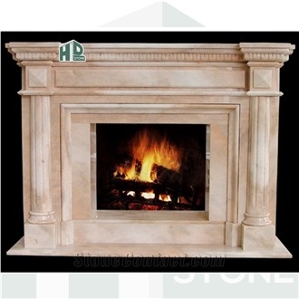 Marble Fireplace Natural Stone Hand Carved