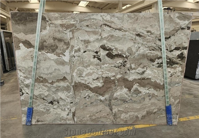 Camouflage Terre Di Bolgheri Marble Slabs