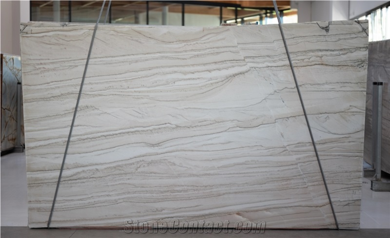 White Macaubas Quartzite Slabs
