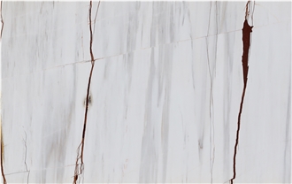 Rosso Venato White Dolomite Marble Slabs