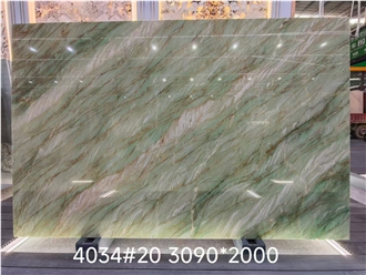 Emerald Queen Quartzite Slabs Royal Green Stone Tile