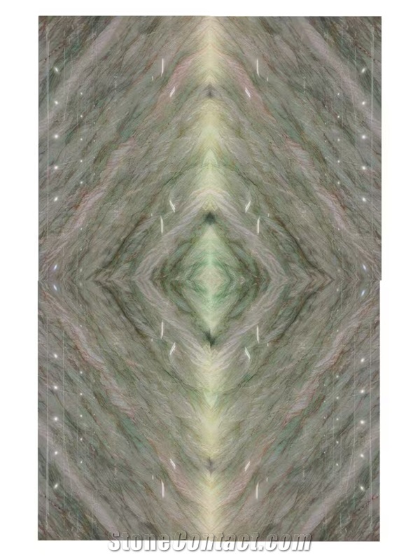 Emerald Queen Quartzite Slabs Royal Green Stone Tile