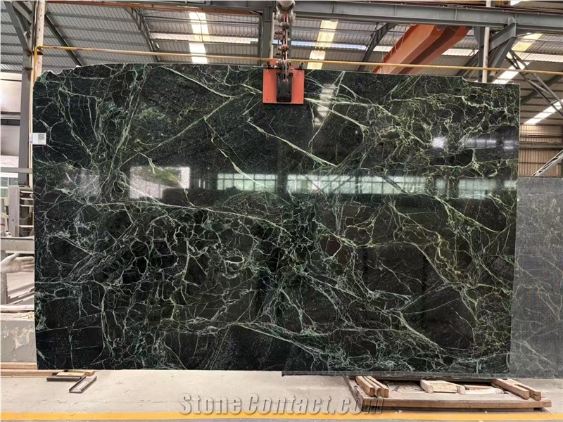 Greek Green Marble Slabs Verde ,Naoussa Marmor Stone Tile