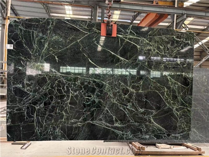 Greek Green Marble Slabs Verde ,Naoussa Marmor Stone Tile
