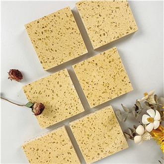 Yellow Terrazzo Floor Tiles For Home Living Room Design Slab