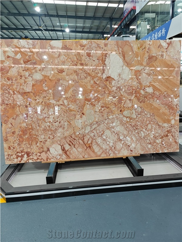 Red Breccia Pernice  Marble Slabs