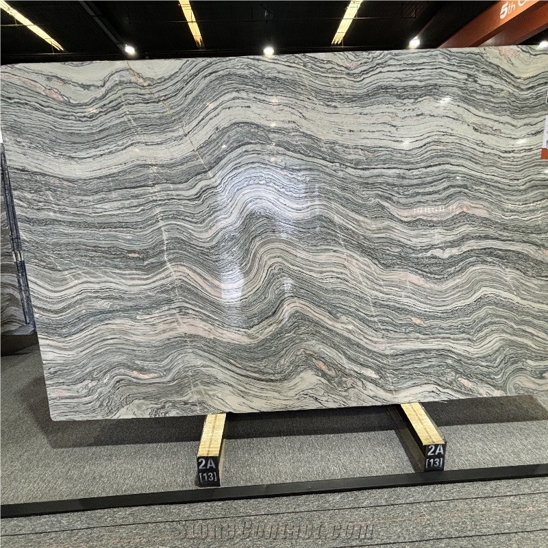 Water Cloudy Grey Marble Marble Slabs