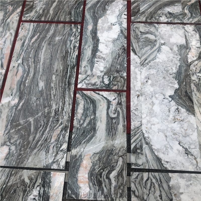 Water Cloudy Grey Marble Marble Slabs
