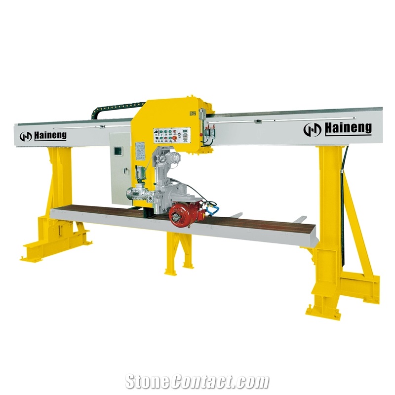 Portal Curved Linear Edge Grinder, Edge Profiling Machine