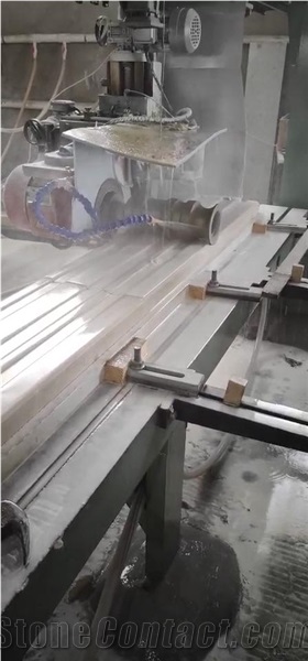 Portal Curved Linear Edge Grinder, Edge Profiling Machine
