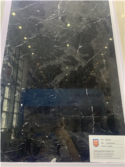 China Black Marquina Marble Slabs And Tiles