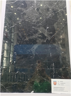 China Black Marquina Marble Slabs And Tiles